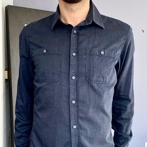 Banana Republic - Dark Blue Soft Cargo Shirt